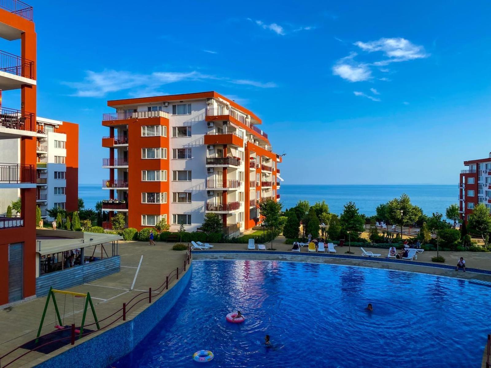 Panorama Fort Beach, Фамилно Студио Deluxe Sveti Vlas Exterior photo