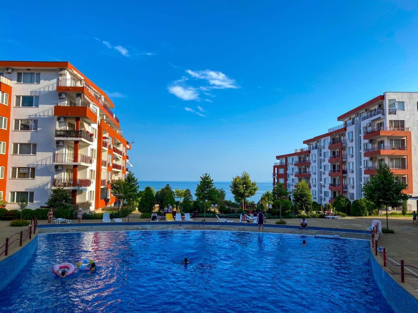 Panorama Fort Beach, Фамилно Студио Deluxe Sveti Vlas Exterior photo