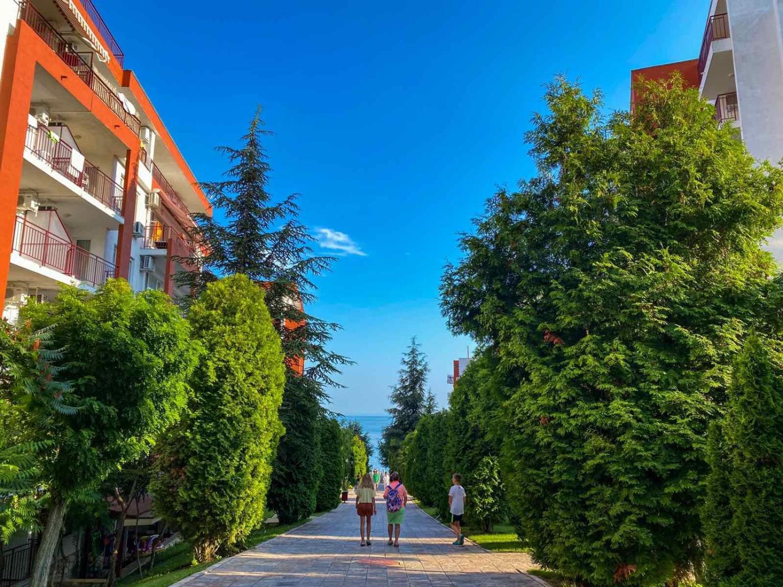 Panorama Fort Beach, Фамилно Студио Deluxe Sveti Vlas Exterior photo